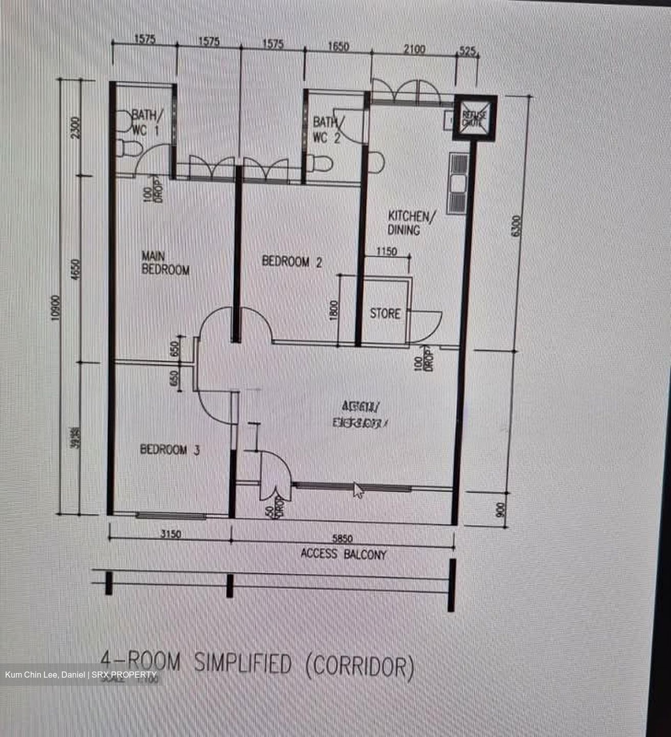 Blk 650 Hougang Avenue 8 (Hougang), HDB 4 Rooms #556630041